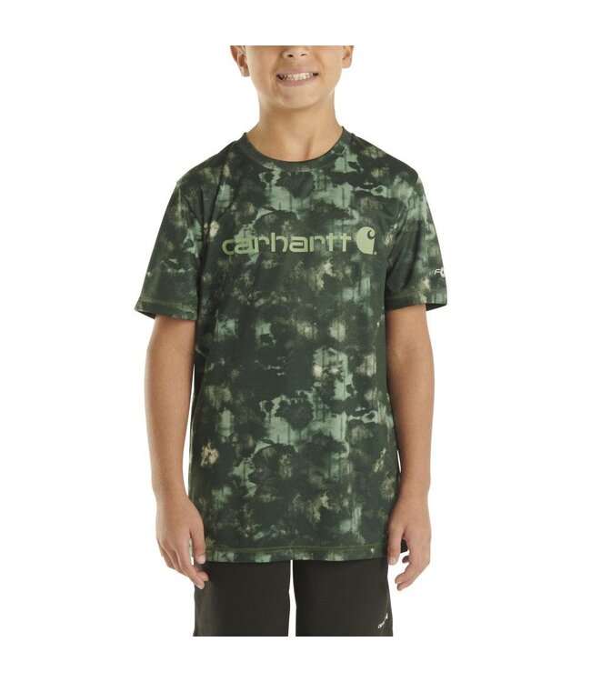 Carhartt Boy's Force Sun Defender Short-Sleeve T-Shirt CA6547