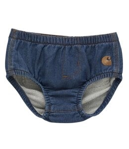 Carhartt Girl's Infant Rugged Flex Denim Diaper Cover CH5203