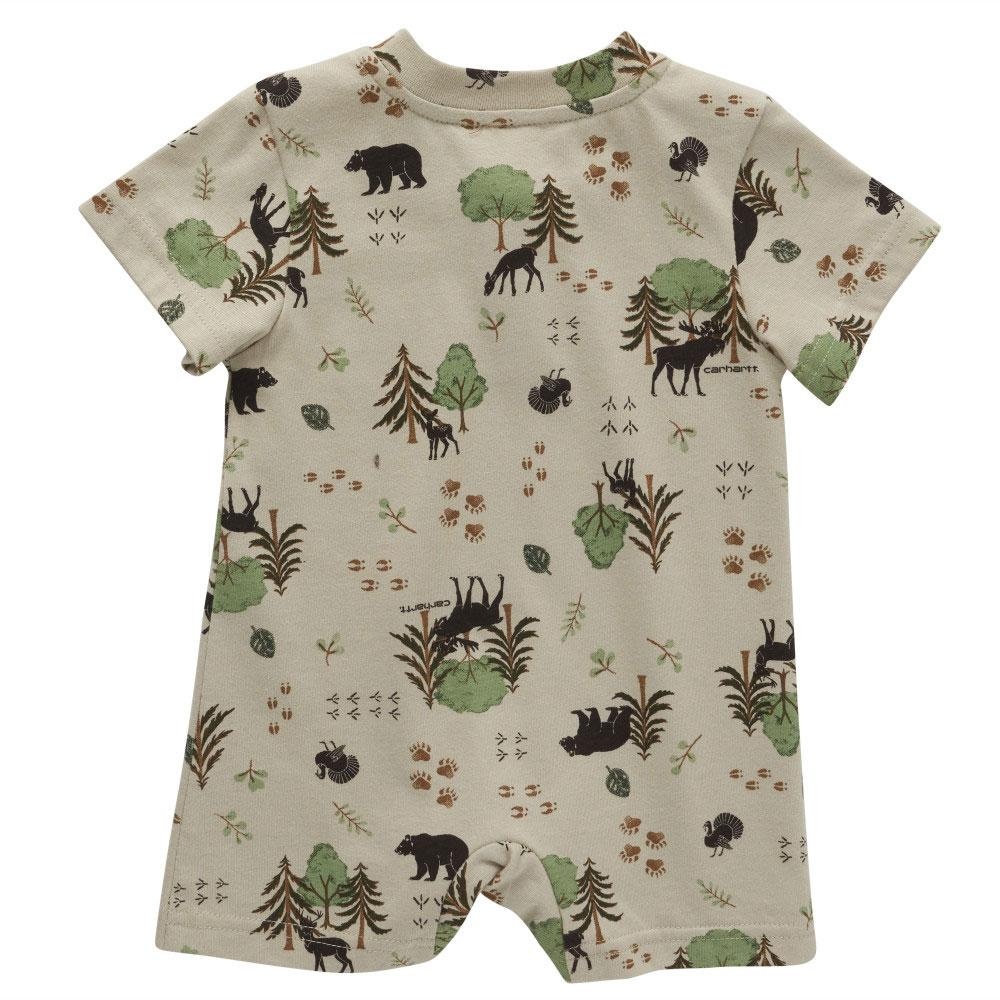 Carhartt Boy's Infant ShortSleeve Outdoor Print Romper Traditions Clothing & Gift Shop