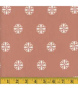 Mook Fabrics Yard of Rayon Crinkle EK, RCK/HP1205-13-102723-D13 Peach Fabric 132663