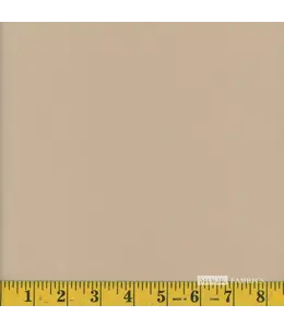 Mook Fabrics Yard of DTY Brushed NS, Solid- Taupe Fabric 109206