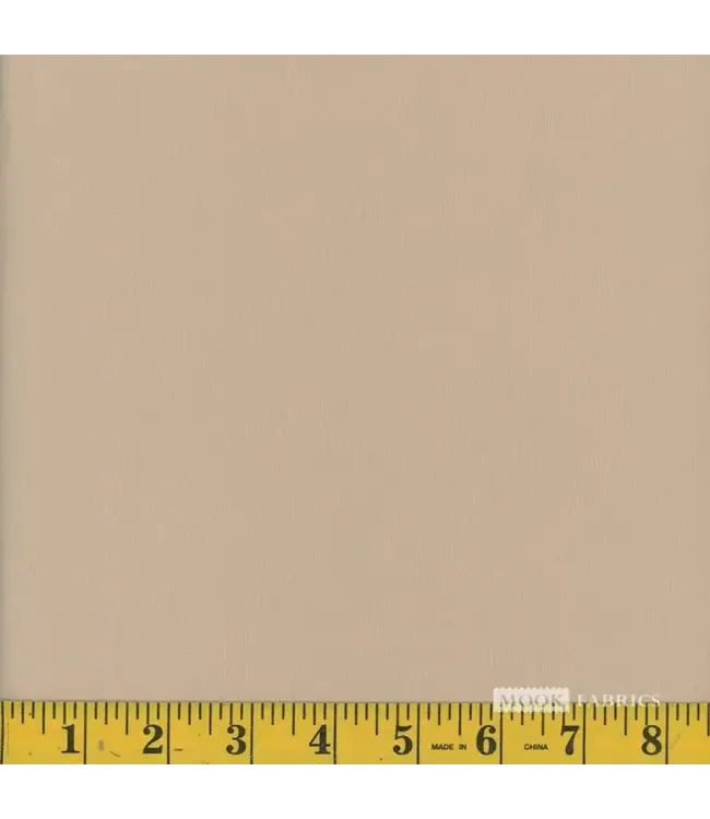 Mook Fabrics Yard of DTY Brushed NS, Solid- Taupe Fabric 109206