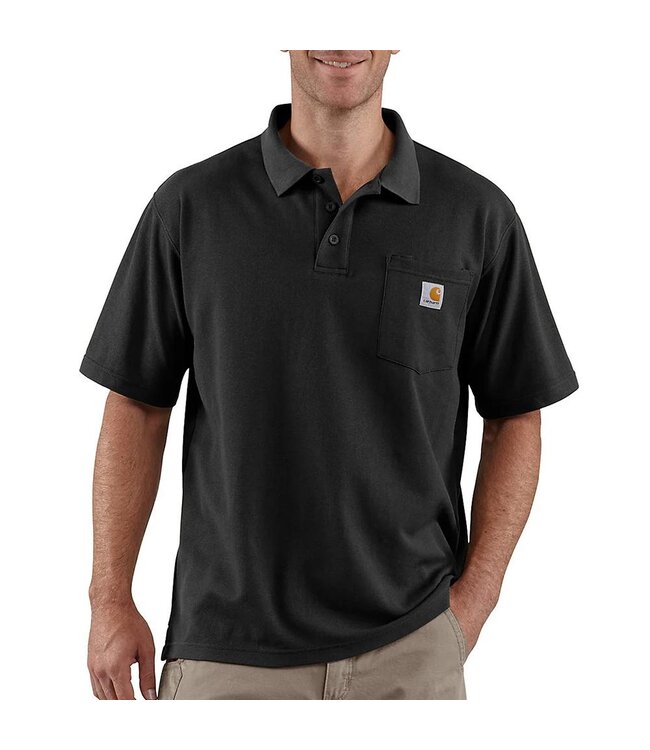 Carhartt Men's Loose Fit Midweight Short-Sleeve Pocket Polo 106685