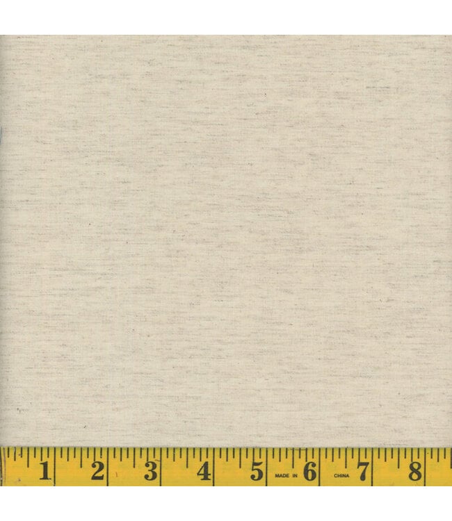 Mook Fabrics Yard of Cotton Linen, Solid-LC54 Natural Fabric 130319