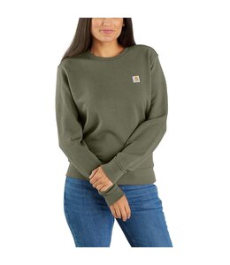 Carhartt Women's Relaxed Fit Midweight French Terry Crewneck Sweatshirt 106179