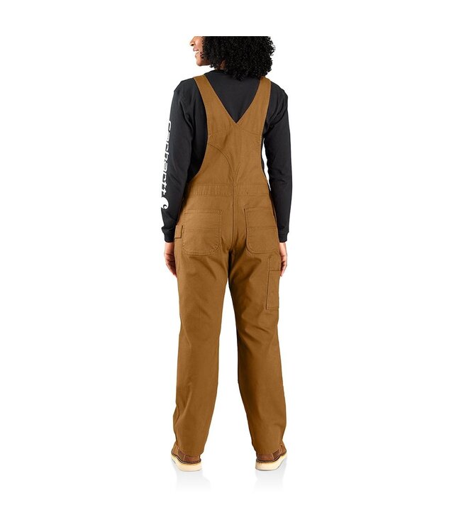 Carhartt Women's Rugged Flex Loose Fit Canvas Bib Overall 106001