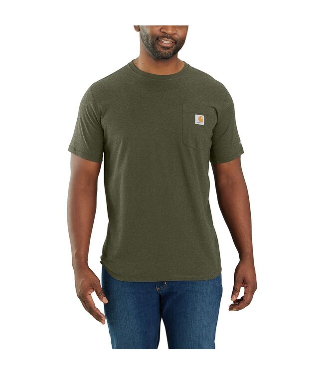 Carhartt Men's Force Relaxed Fit Midweight Short-Sleeve Pocket T-Shirt 106652