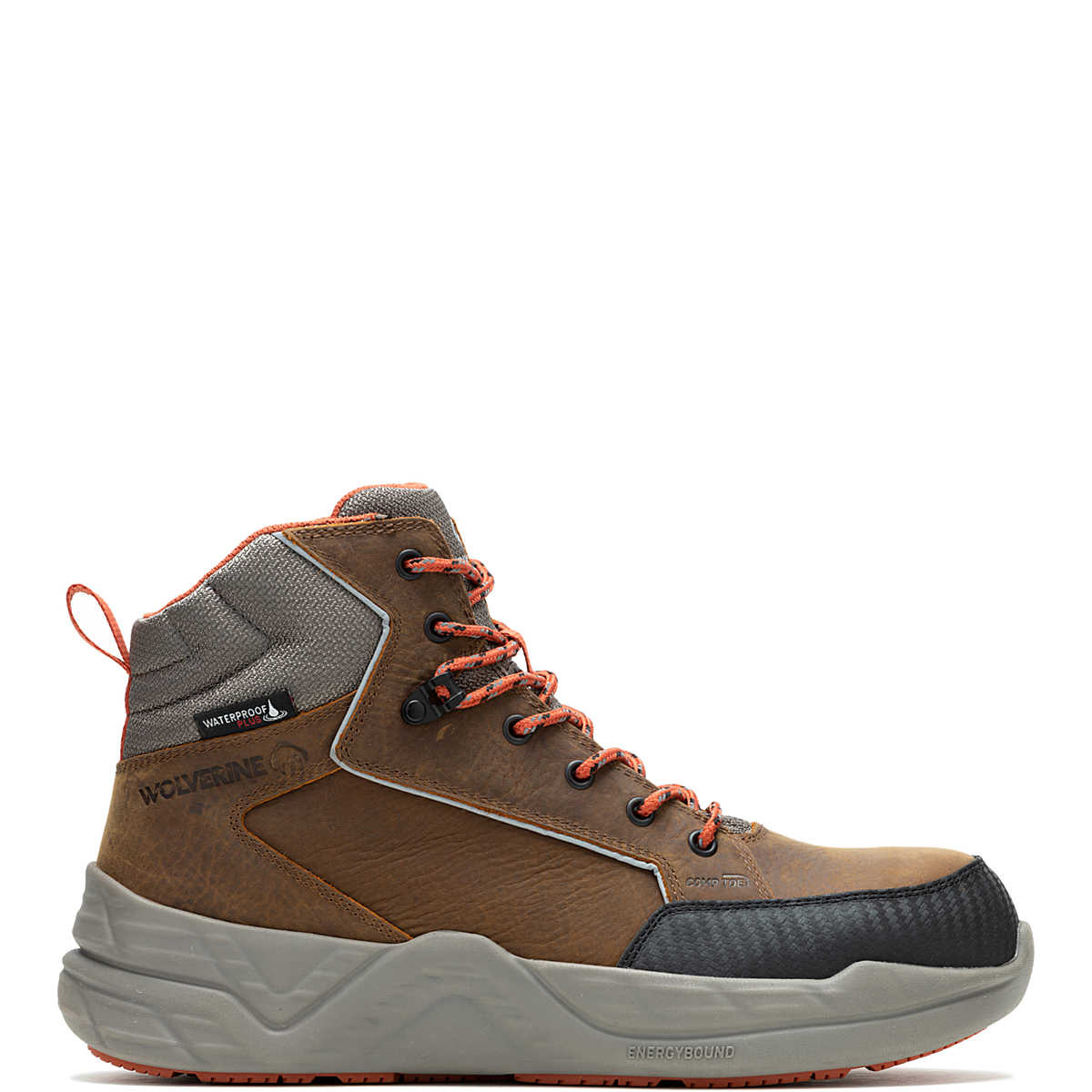 Wolverine Men's Raider DuraShocks Shield 6 CarbonMAX Work Boots - C