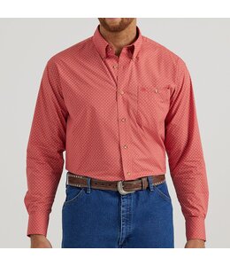 Wrangler Men's Classic Long-Sleeve Button Down Shirt 112344297