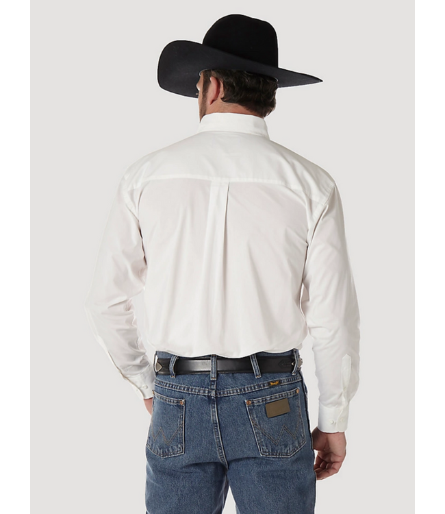 Wrangler Men's George Strait Long-Sleeve Button Down One Pocket Shirt 112345801