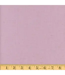 Mook Fabrics Yard of Heavy Linen NS, Solid-Lilac Fabric 132483