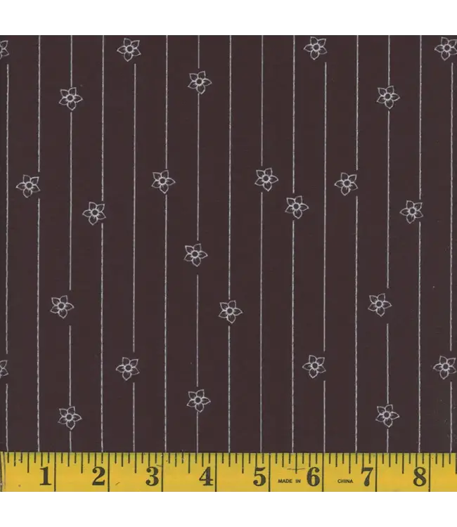 Mook Fabrics Yard of Spotted Cord Poly, Jayna-01 Black Fabric 132797