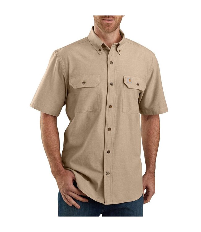 Carhartt Men's Original Fit Midweight Short-Sleeve Button-Front Shirt 104369