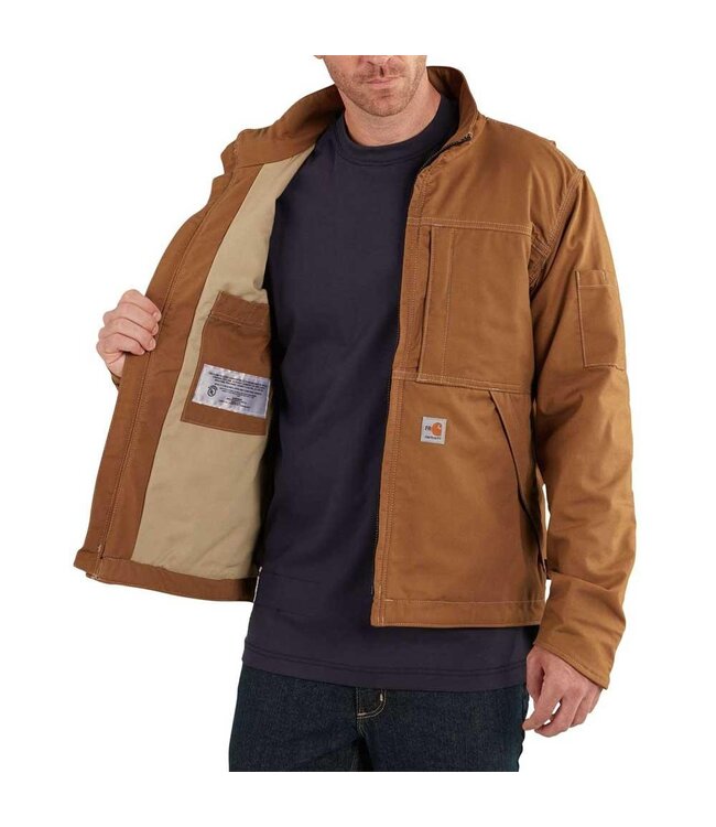 Carhartt Men's Flame-Resistant Quick Duck Full Swing Jacket 102179