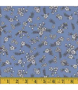 Mook Fabrics Yard of Dotted Dobby, Ariel-Allure Fabric 132226