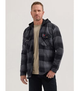 Wrangler Men's Riggs Workwear Hooded  Flannel Work Jacket 112350164