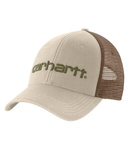 Carhartt Unisex Canvas Mesh-Back Logo Graphic Cap 101195