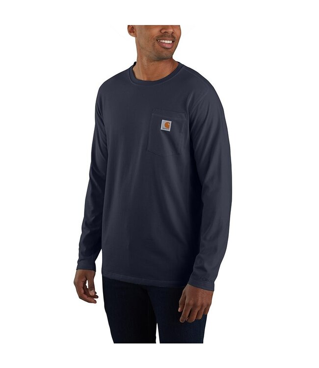 Carhartt Men's Force Relaxed Fit Midweight Long-Sleeve Pocket T-Shirt 106656