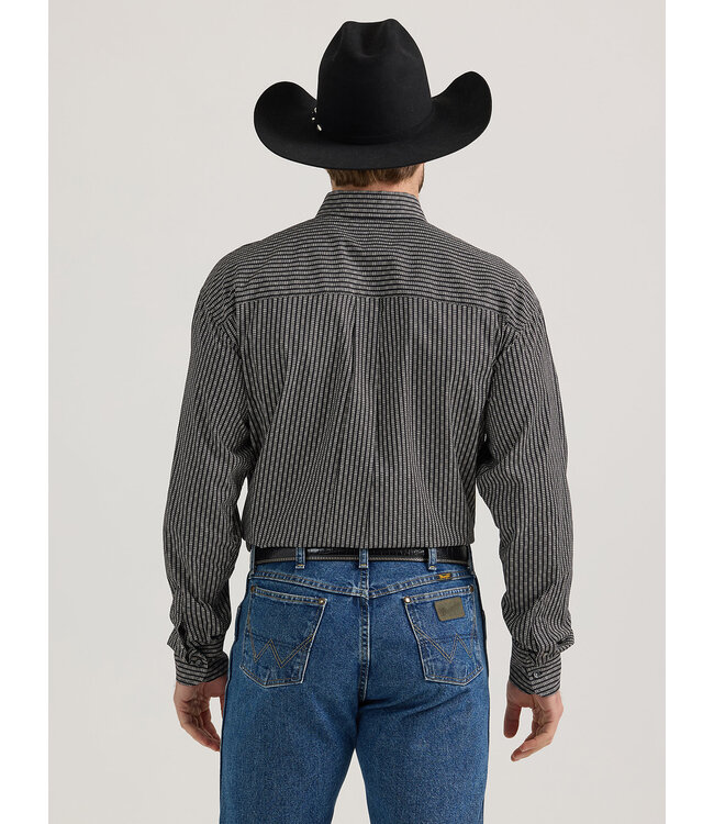 Wrangler Men's George Strait One Pocket Long-Sleeve Shirt 112352724