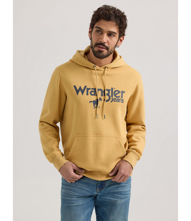 Wrangler Men's Front Animal Logo Pullover Hoodie 112350083