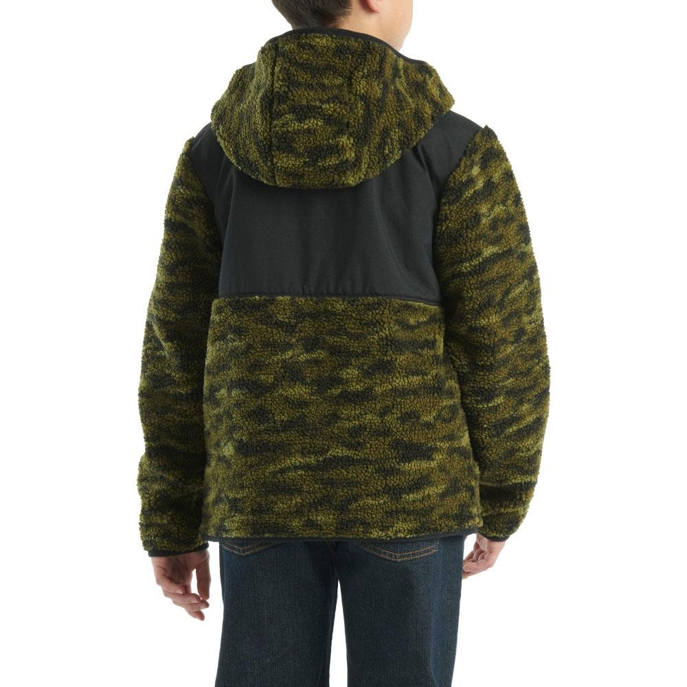 Carhartt Boy's Long-Sleeve Camo Full-Zip Sherpa Jacket
