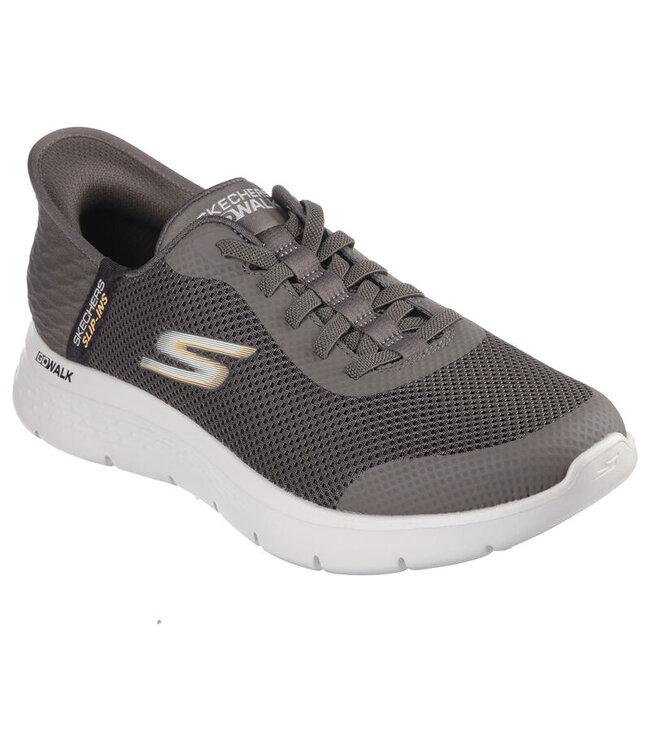 Skechers Men's Slip-Ins: GO WALK Flex - Hands Up Shoe 216324WW  BRN