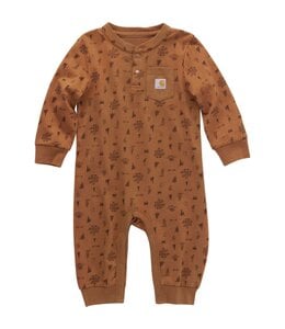 Carhartt Boy's Infant Long-Sleeve Printed Coverall CM8765