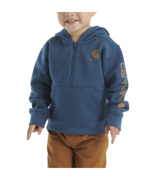 Carhartt Boy's Infant/Toddler Long-Sleeve Half-Zip Sweatshirt CA6579