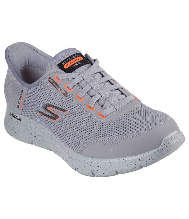 Skechers Men's Slip-ins: GO WALK Flex- Waterproof Shoe 216330 GRY