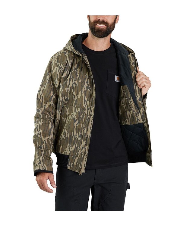 Carhartt Men's Rugged Flex Duck Loose Fit Insulated Camo Active Jac 106098