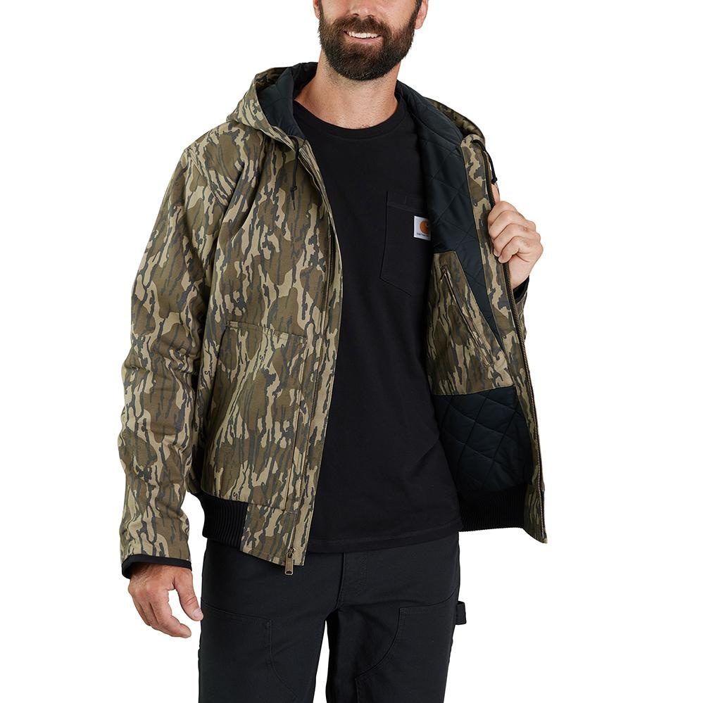 Carharttt Men's Rugged Flex Duck Loose Fit Insulated Camo