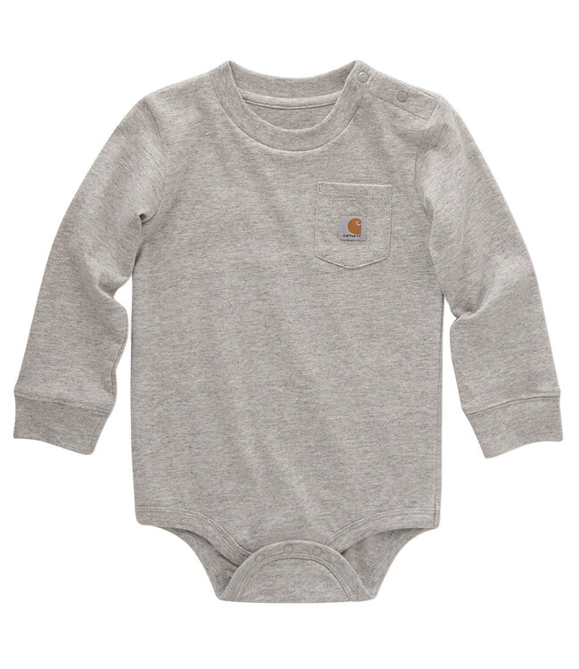 Carhartt Kid's Infant Long-Sleeve Pocket Bodysuit CA5002