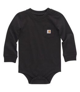 Carhartt Kid's Infant Long-Sleeve Pocket Bodysuit CA5002