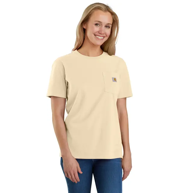 aaamt☆ Carhartt Women's Heavyweight Pocket T-Shirt - Traditions
