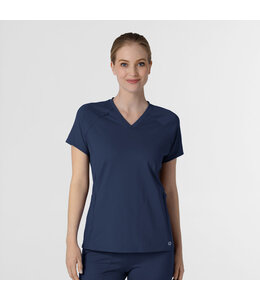 Wink Women's RENEW Knit Flex-n-Reach V-Neck Raglan Scrub Top 6259
