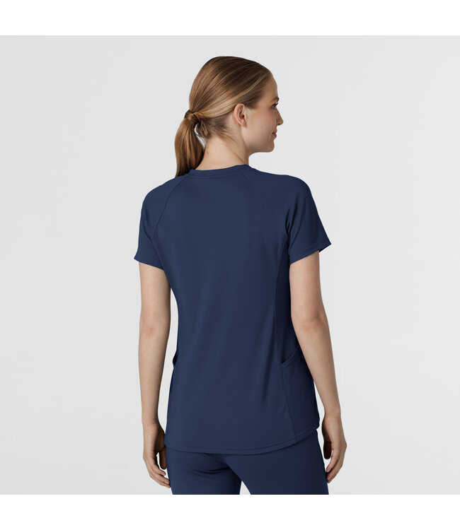 Wink Women's RENEW Knit Flex-n-Reach V-Neck Raglan Scrub Top 6259