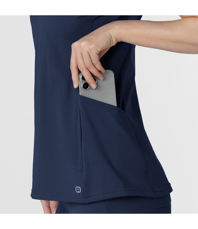 Wink Women's RENEW Knit Flex-n-Reach V-Neck Raglan Scrub Top 6259