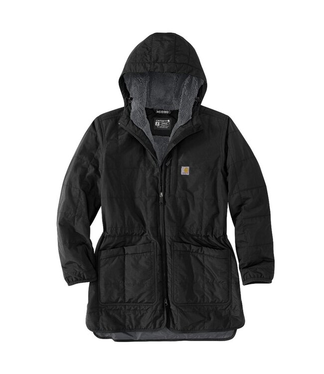 Carhartt Women's Rain Defender Loose Fit Lightweight Insulated Hooded Coat 106465