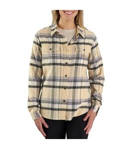 Carhartt Women's Tencel Fiber Series Relaxed Fit Long-Sleeve Flannel Shirt 106447