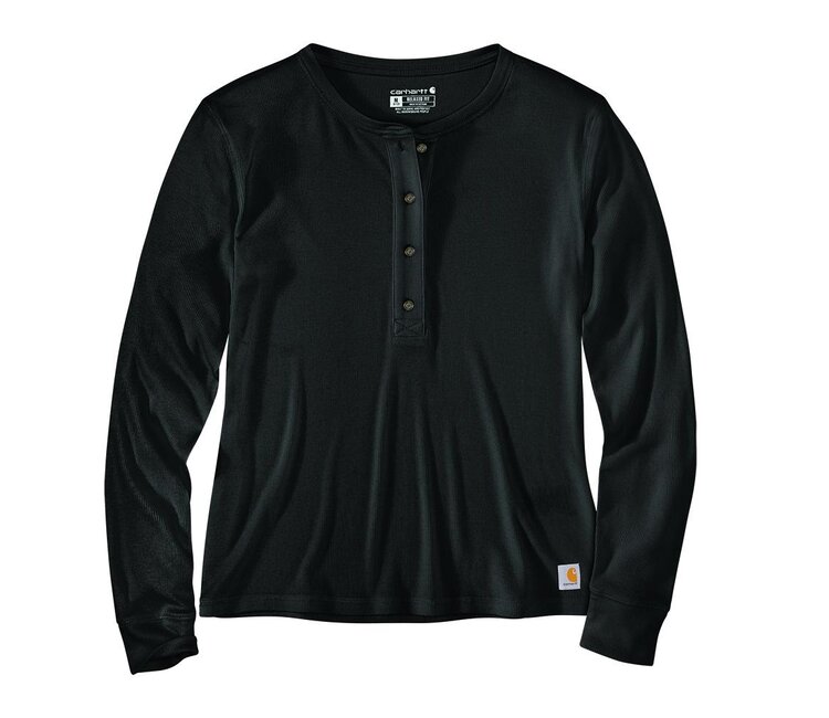 ladies thermal henley shirts