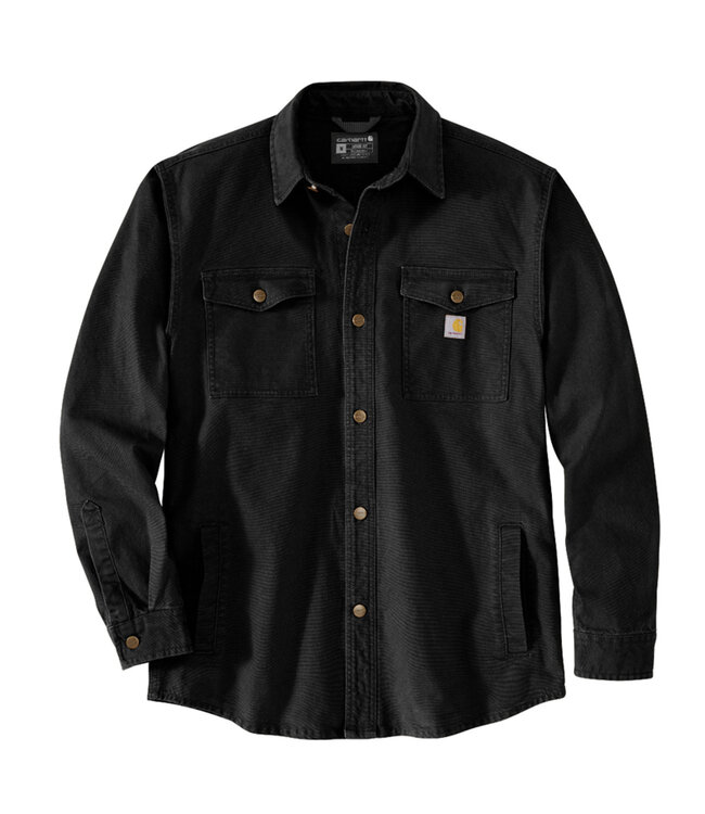 Carhartt Men's Montana Rugged Flex Loose Fit Heavyweight Duck Shirt Jac 106384