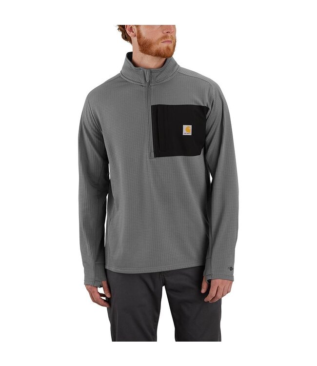 Carhartt Men's Force Relaxed Fit Half Zip T-Shirt 106423