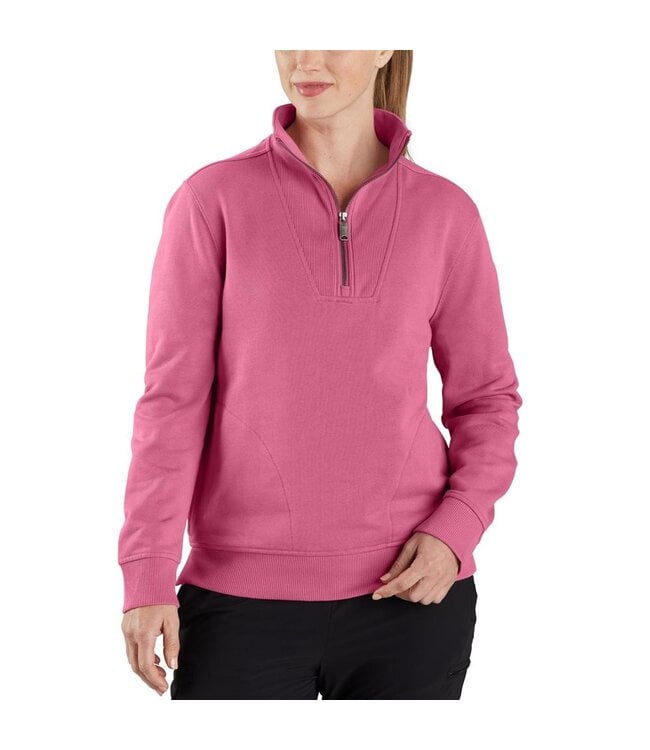 Carhartt Women's Tencel Fiber Series Relaxed Fit Half-Zip Sweatshirt 106451