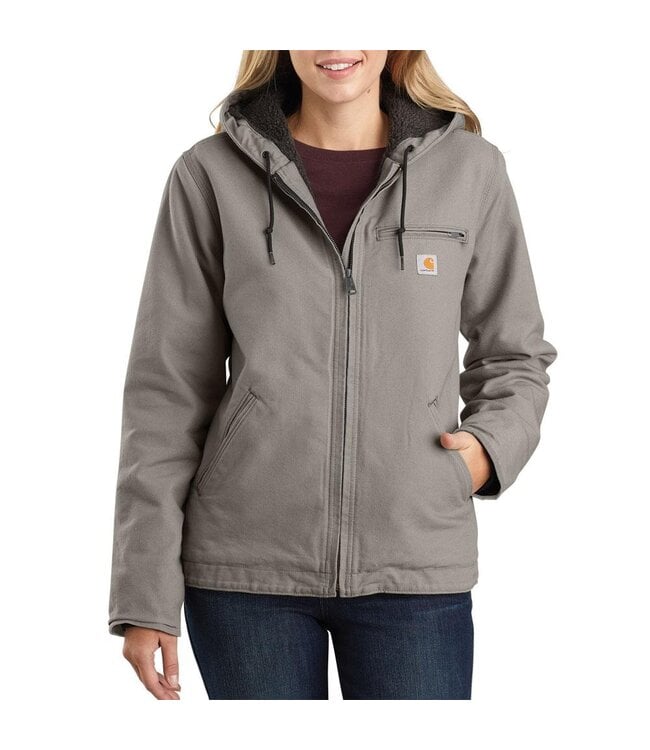 Carhartt Women's Washed Duck Sherpa Lined Jacket 104292