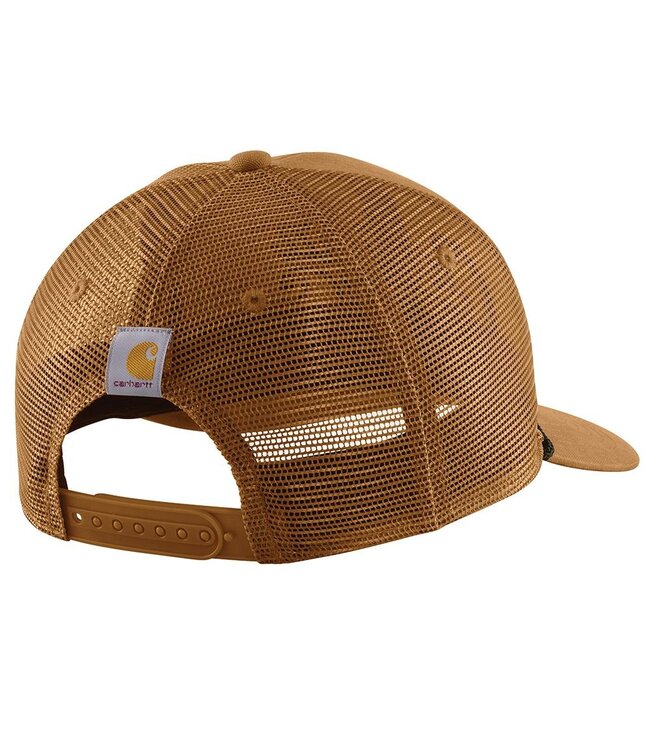 Carhartt Men's Canvas Mesh-Back Script Cap 106344