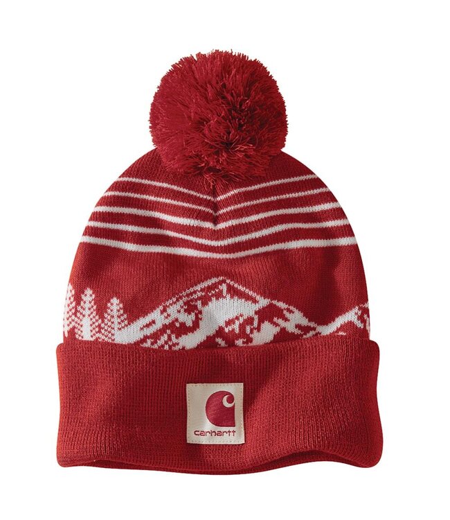 Carhartt Unisex Knit Pom-Pom  Mountain Beanie 106335