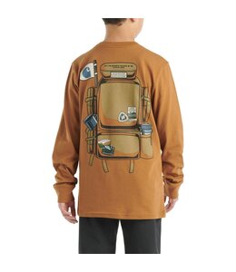 Carhartt Kid's Long-Sleeve National Parks Backpack Graphic T-Shirt CA6624