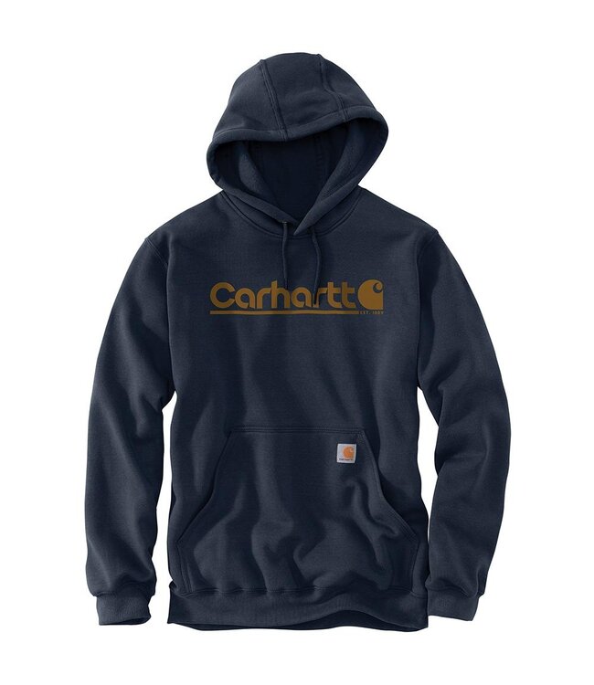 Carhartt Men's Rain Defender Loose Fit Midweight Logo Graphic Sweatshirt 106793
