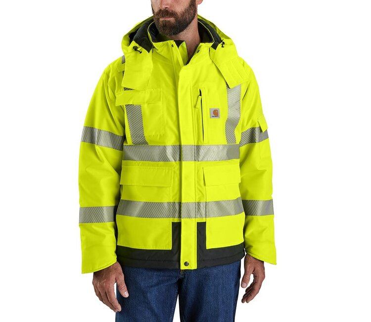 Carhartt Men's High-Visibility Waterproof Loose Fit Heavyweight