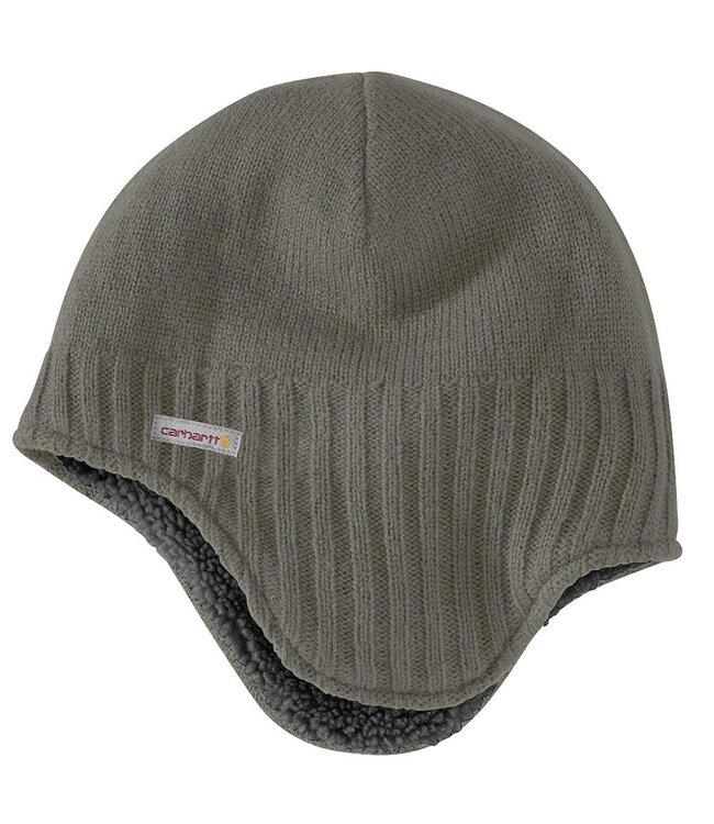 Carhartt Men's Knit Sherpa Lined Earflap Hat 106390